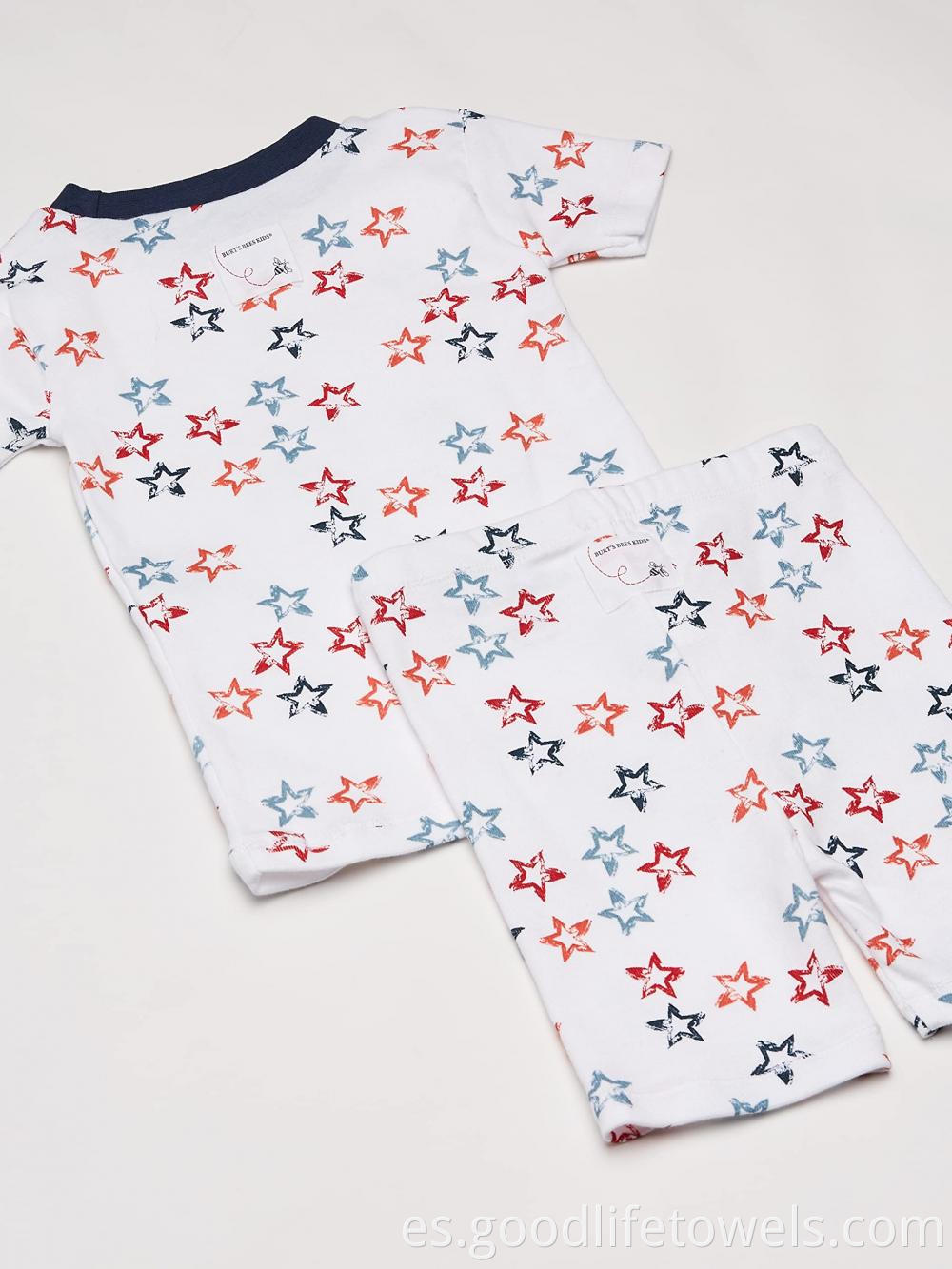 Summer Cartoon Children Cotton Sleepwear